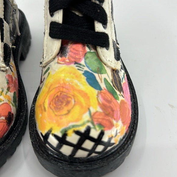 Citi Steps Floral Boots Size 8 Toddler - Picture 3 of 7